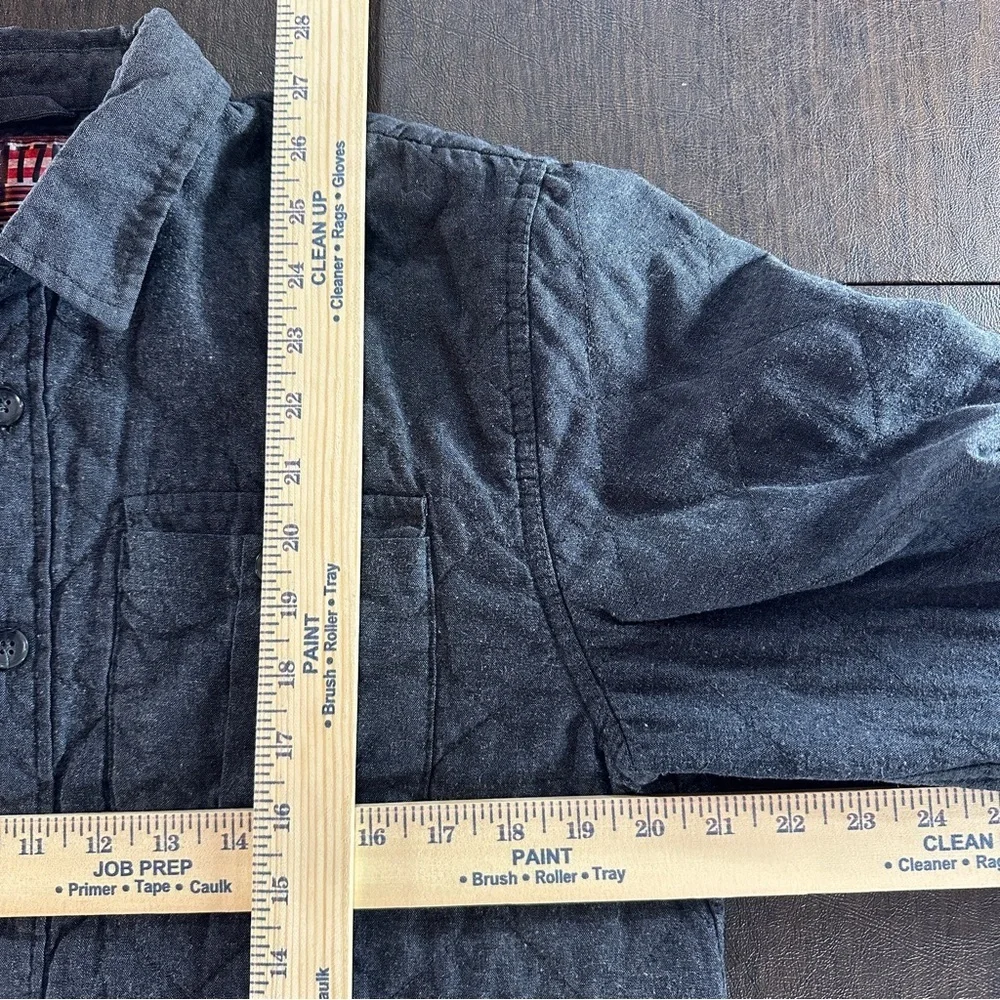 Howitzer Freedom Men's Quilted Shirt Jacket in Charcoal Sz M